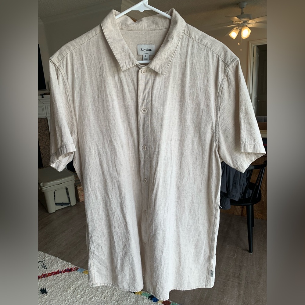 Rhythm Classic Linen Shirt short sleeve
